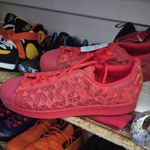 adidas Red Athletic Shoes